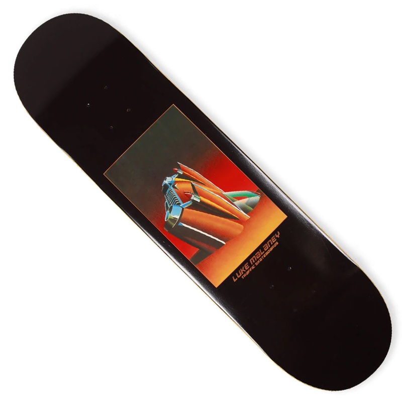 Traffic Skateboards Luke Malaney On The Beach Deck Multicolor 8.38 x 32.3 WB:14.5