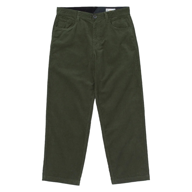 Volcom Frickin Loose Tapered Corduroy Pants Squadron Green 30