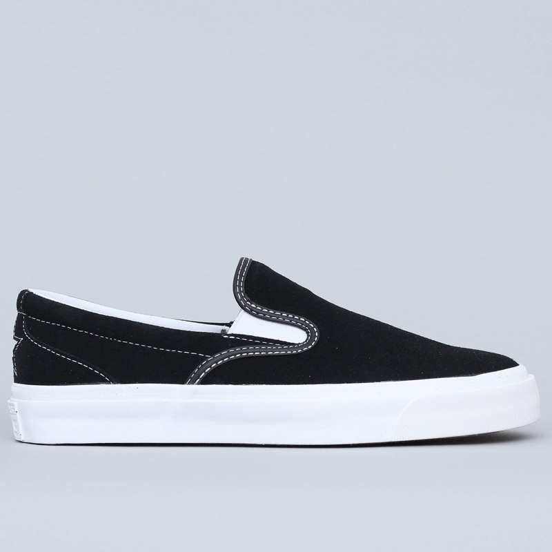Converse One Star CC Slip Shoes Black / White / White UK6