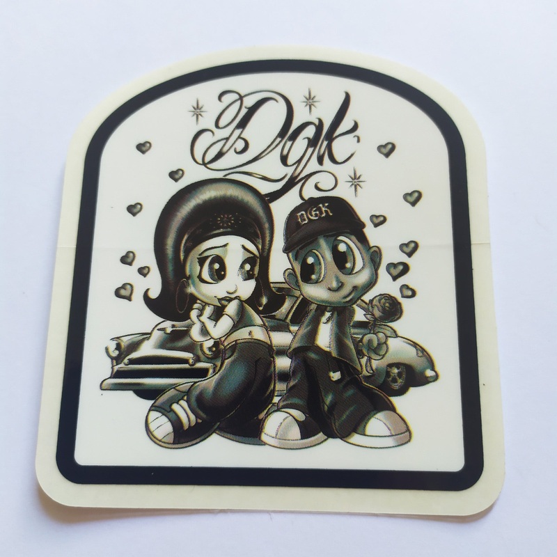 DGK “Fool For You” Skateboard Sticker