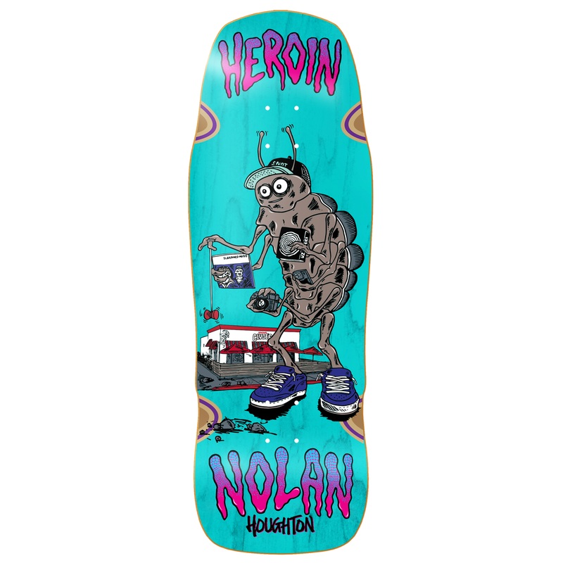 Heroin Houghton Bug 10.4″ Skateboard Deck
