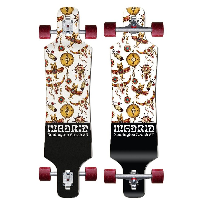 Madrid Spade 39″ Totem Longboard Drop Through Complete