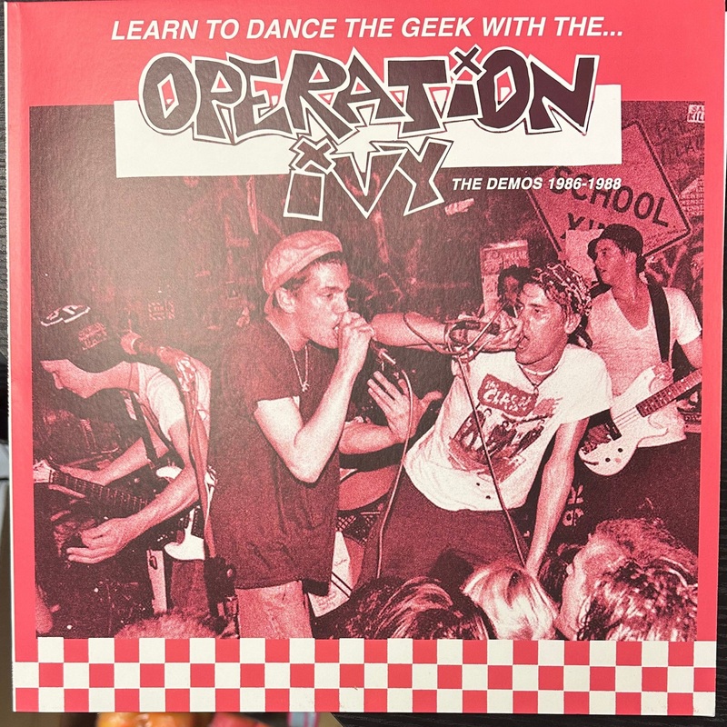OPERATION IVY – LEARN TO DANCE THE GEEK (DEMOS 1986-1988) Vinyl LP Record *Unofficial Release*