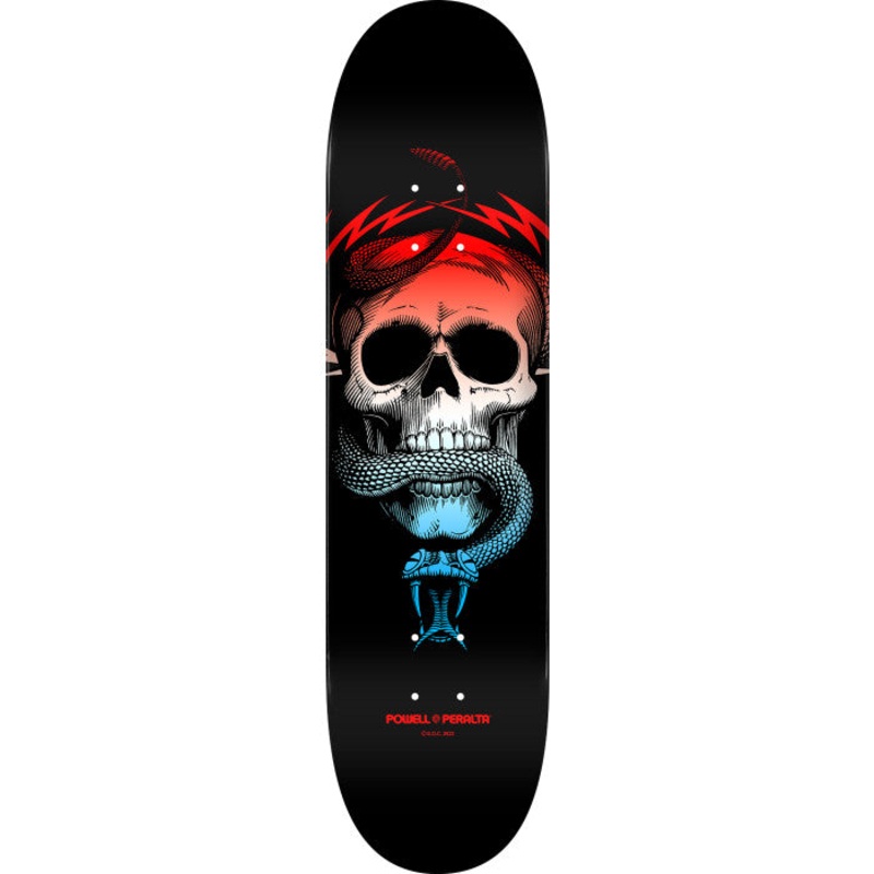 Powell Peralta McGill Skull & Snake Skateboard Blue Fade – Shape 247 – 8 x 31.45