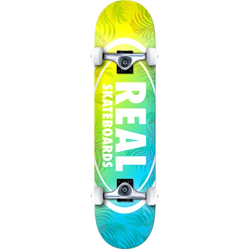 Real Island Oval 7.3″ Complete Skateboard Complete