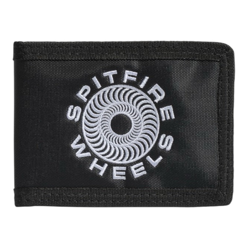 Spitfire Wheels Classic 87 Swirl Black/White Bi-Fold Wallet OS