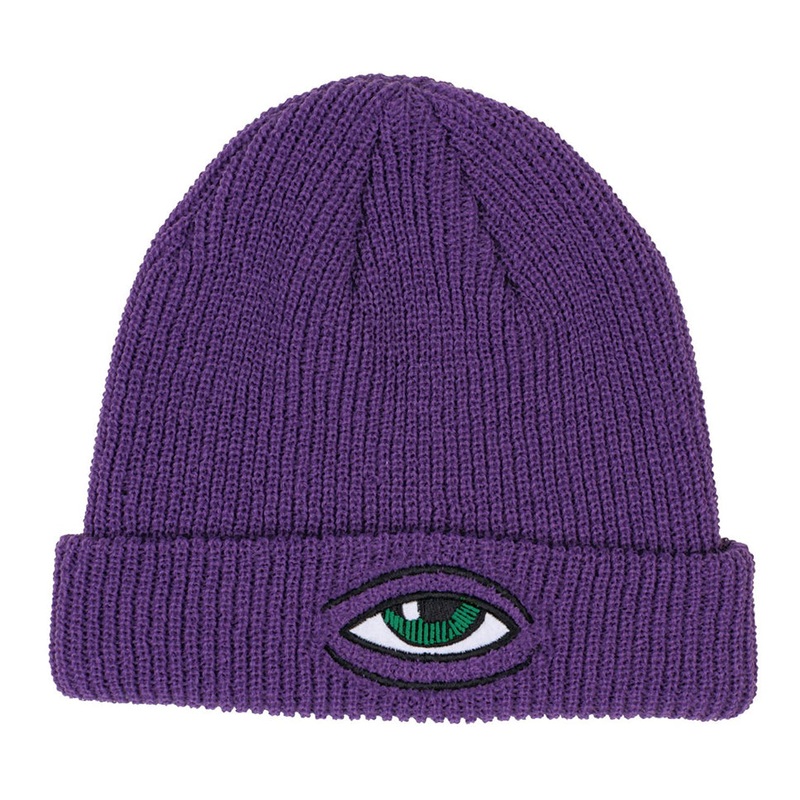 Toy Machine Sect Eye Beanie Purple One Size Fits All