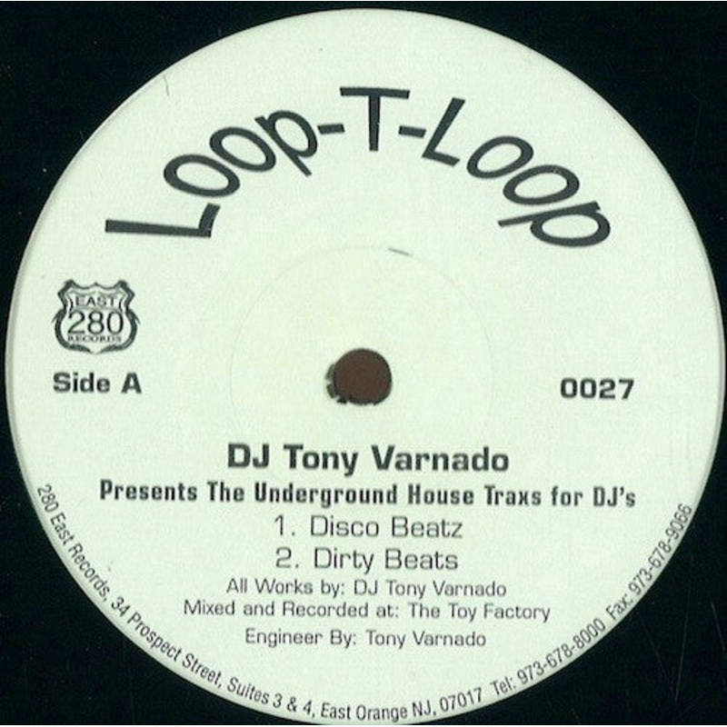 DJ Tony Varnado  The Underground House Trax For DJ’s Vinyl LP Record *Sealed 1999 Release*