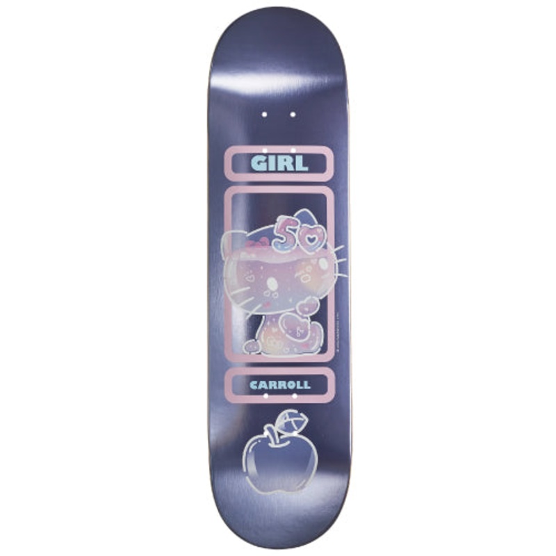 Girl X Hello Kitty 50th Anniversary Carroll Skateboard Deck 8.25″ 8.25″