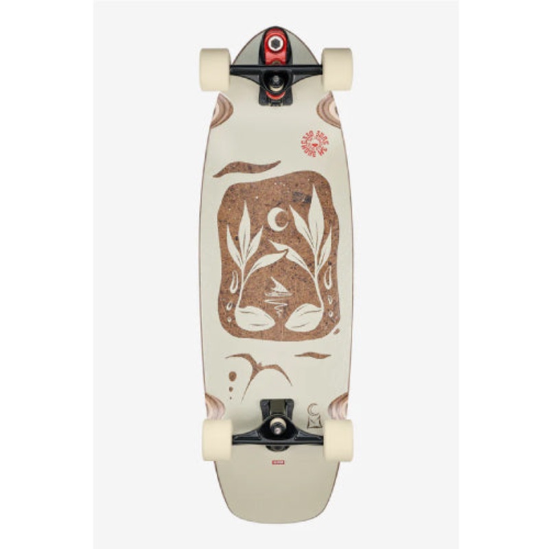 Globe Zuma Coconut/Niu Voyager Surf/Skate Cruiser Complete 31.5″ 31.5″