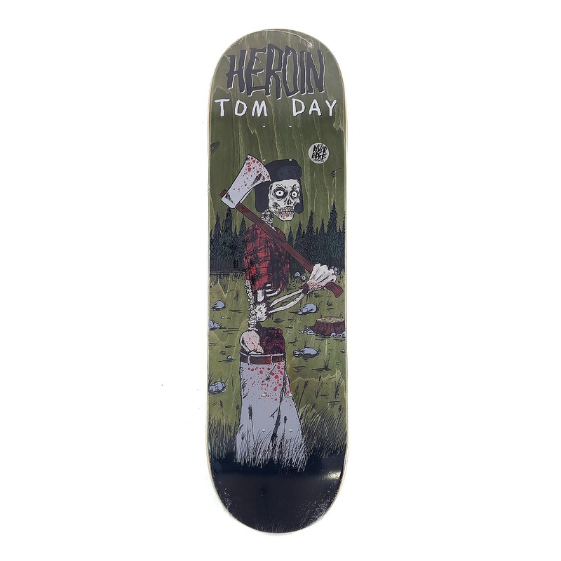 Heroin 8.75″ Tom Day Woodsman Deck
