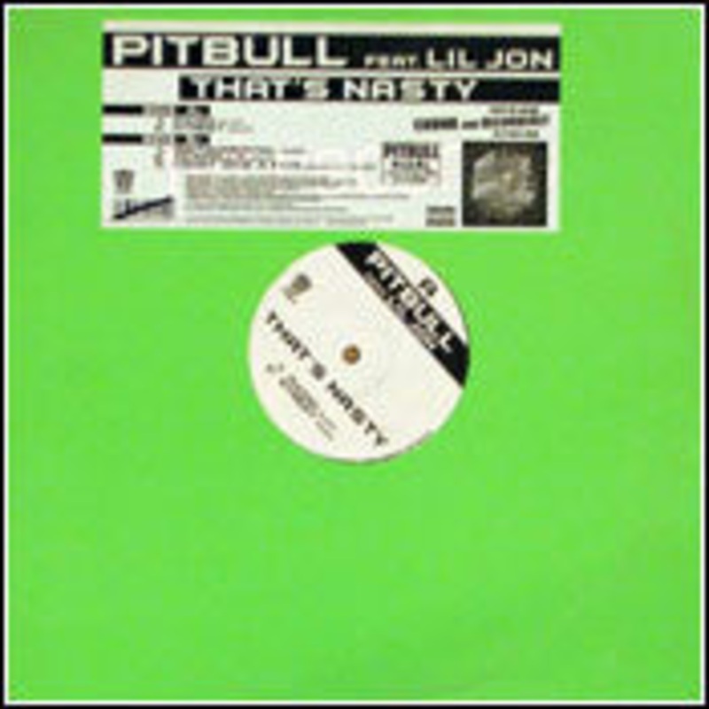 Pitbull Ft. Lil Jon  That’s Nasty Vinyl LP Record