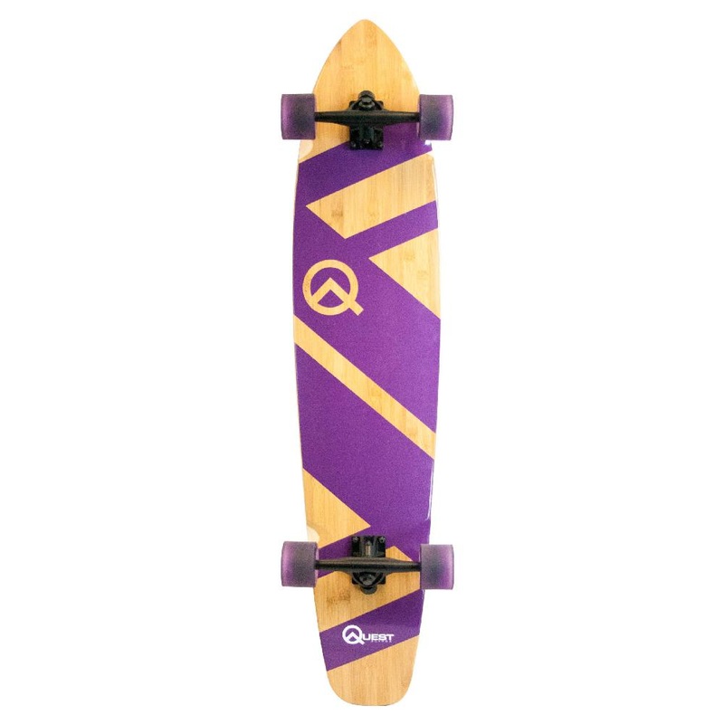 Quest Super Cruiser Purple 44″ Longboard Complete