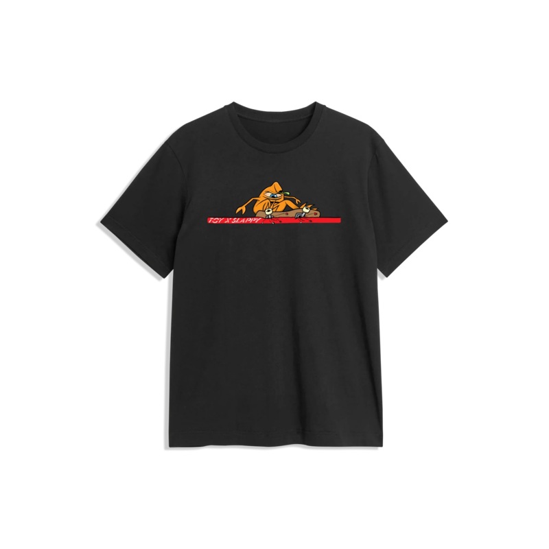 Slappy x Toy Machine T-Shirt S Black