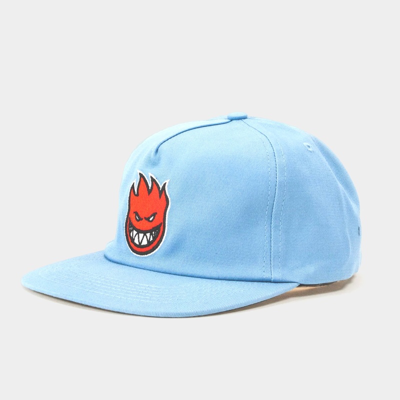Spitfire Bighead Fill Snapback Cap – Light Blue/ Red