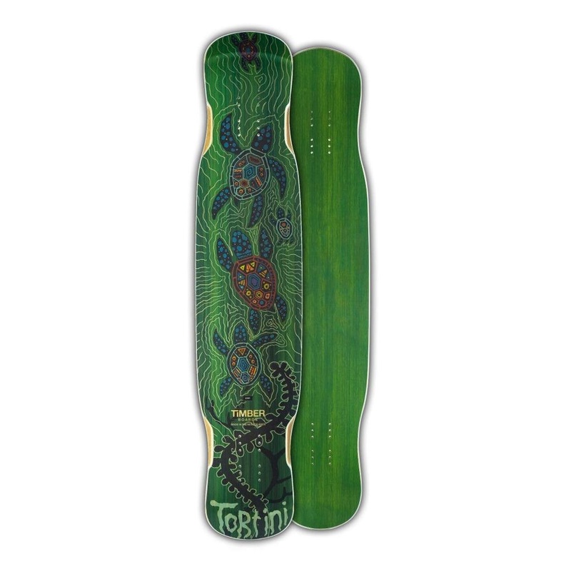 Timber Tortini 43″ Freestyle Dancing Longboard Deck – Flex-1