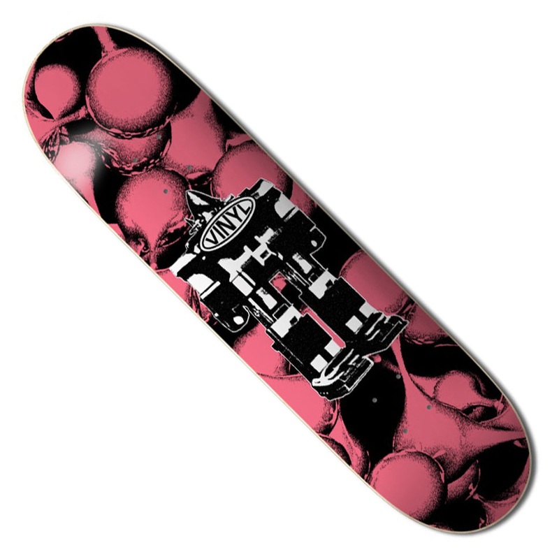 Vinyl Robot Deck Pink 8.125 x 31.7 WB:14
