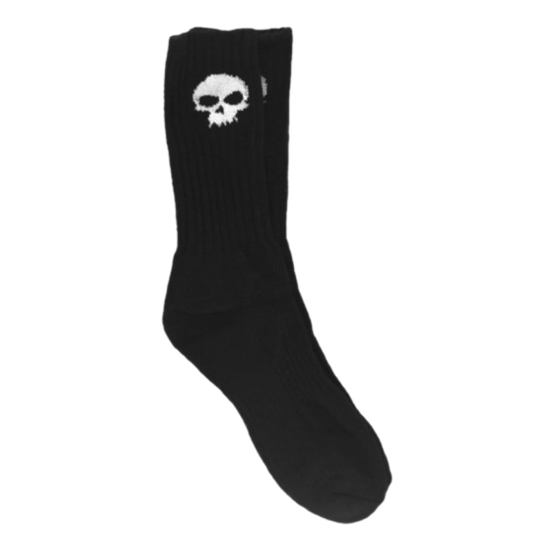 Zero Skull Socks Black OS Black
