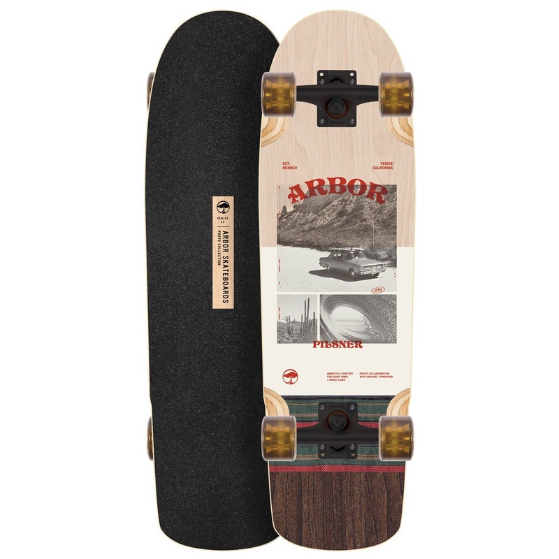 Arbor Pilsner Photo 28.75″ Cruiser Longboard Skateboard