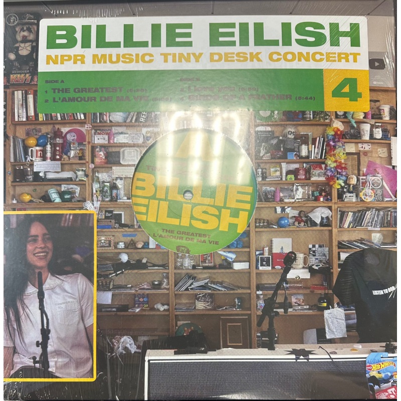 Billie Eilish  NPR Tiny Desk Vinyl LP Record *Unofficial Release*
