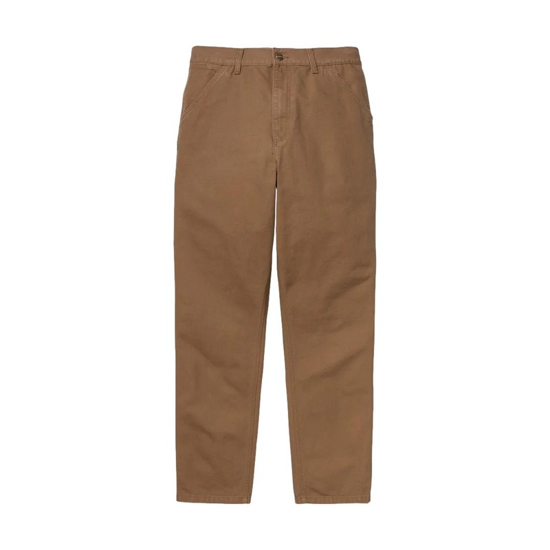Carhartt WIP Single Knee Pant Hamilton Brown Rinsed 28