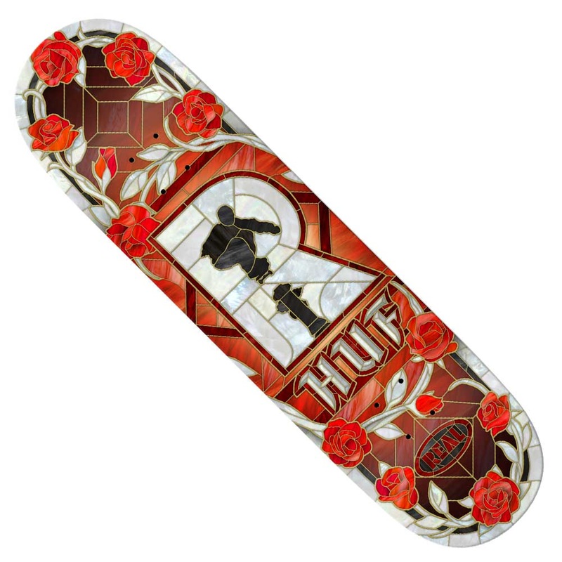 Cathedral HUF Keith Hufnagel 8.38×32.25 Real Skateboard Deck