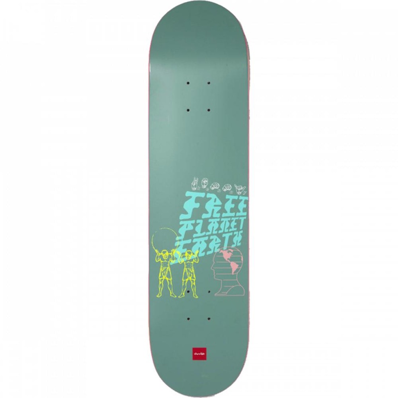 Chocolate Anderson Free Planet Earth 8.0″ Skateboard Deck