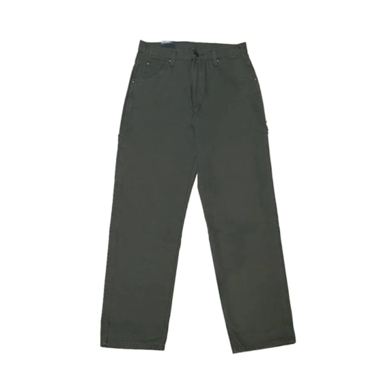 Dickies – Heavyweight Duck Carpenter Pant – ( Rinsed Moss ) 28 x 30