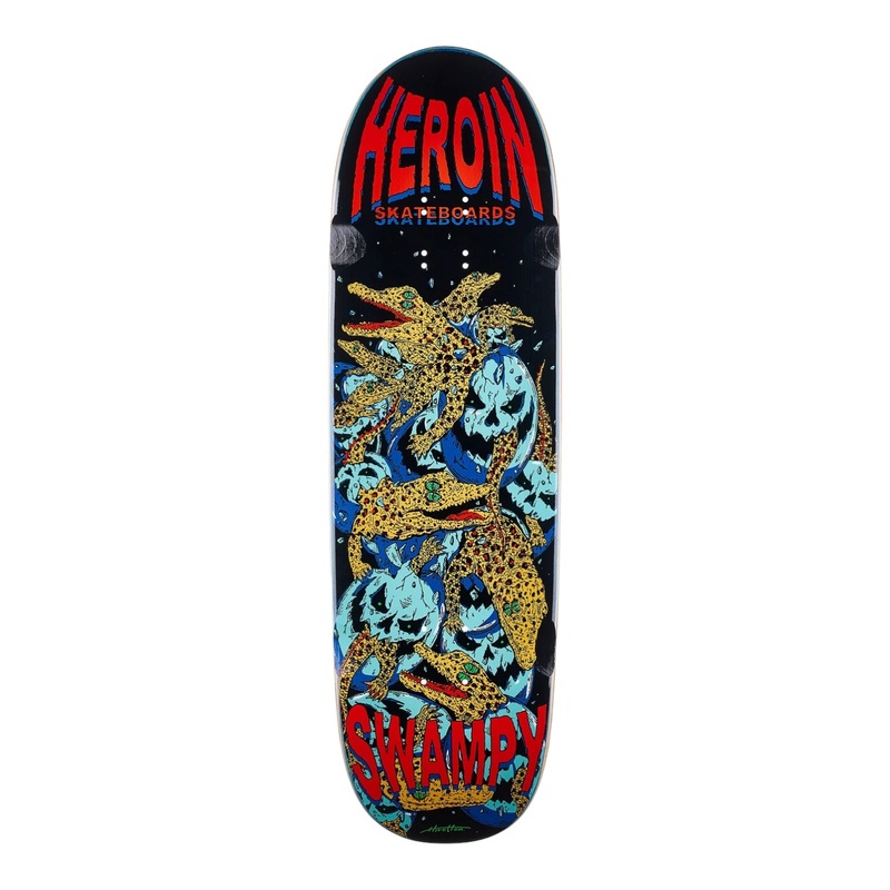 Heroin Swampy Gators DD Deck 9.125 9.125