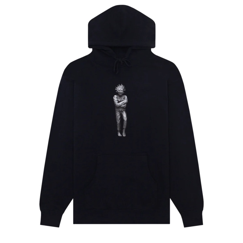 HOCKEY HATCH HOODIE BLACK S