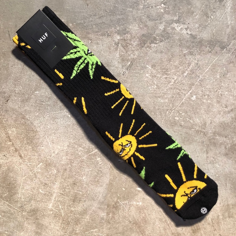 HUF – Sun Buddy Sock – Black