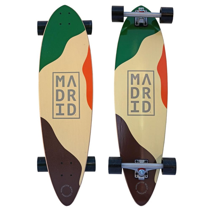 Madrid Blunt Desert 36″ Pintail Longboard Deck Only