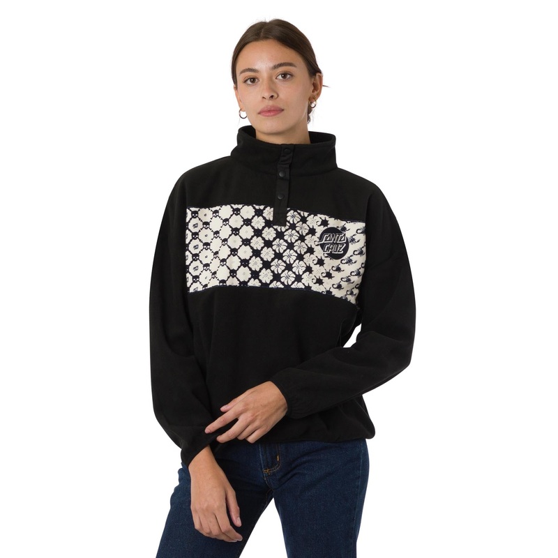 Meyer Freestyle Womens Santa Cruz Polar Fleece Black XS