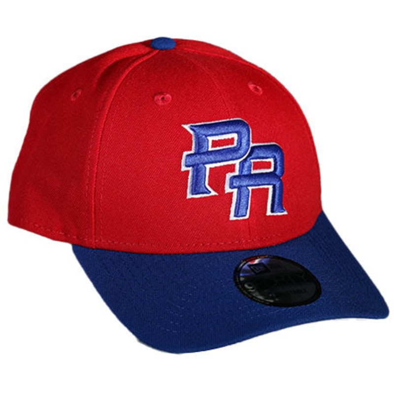 New Era 9Forty On Field Puerto Rico Snap-Back Hat Red One size fits all