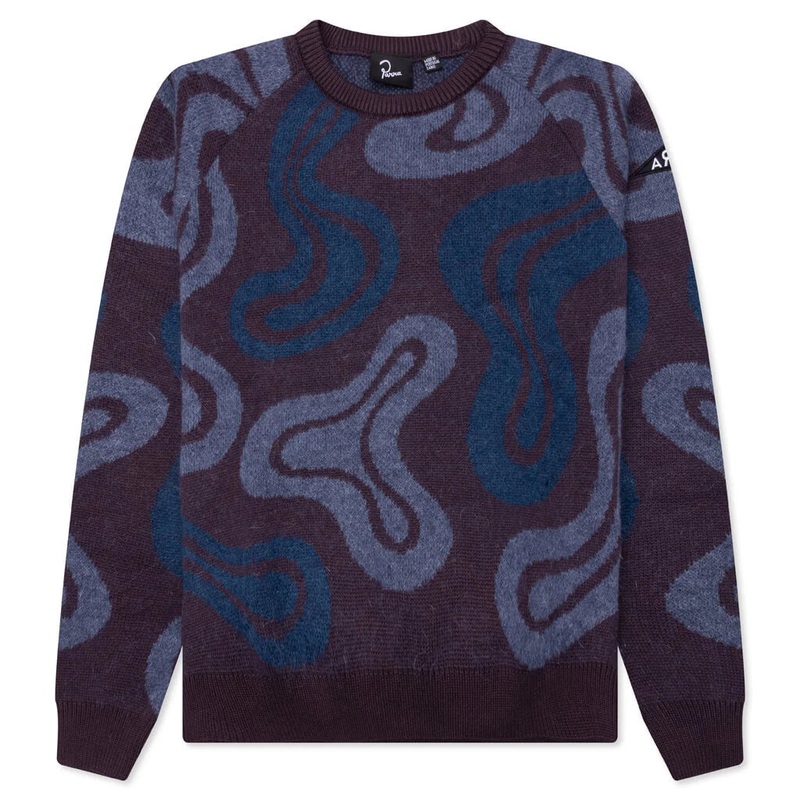 Parra Stupid Lava Lamp Sweater Dark Mahogany M