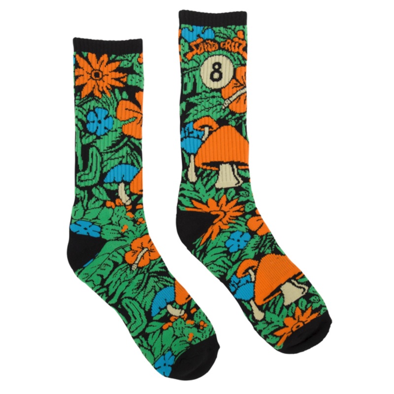 Santa Cruz “Eric Winkowski “8 Baller – All Over” Crew Sock