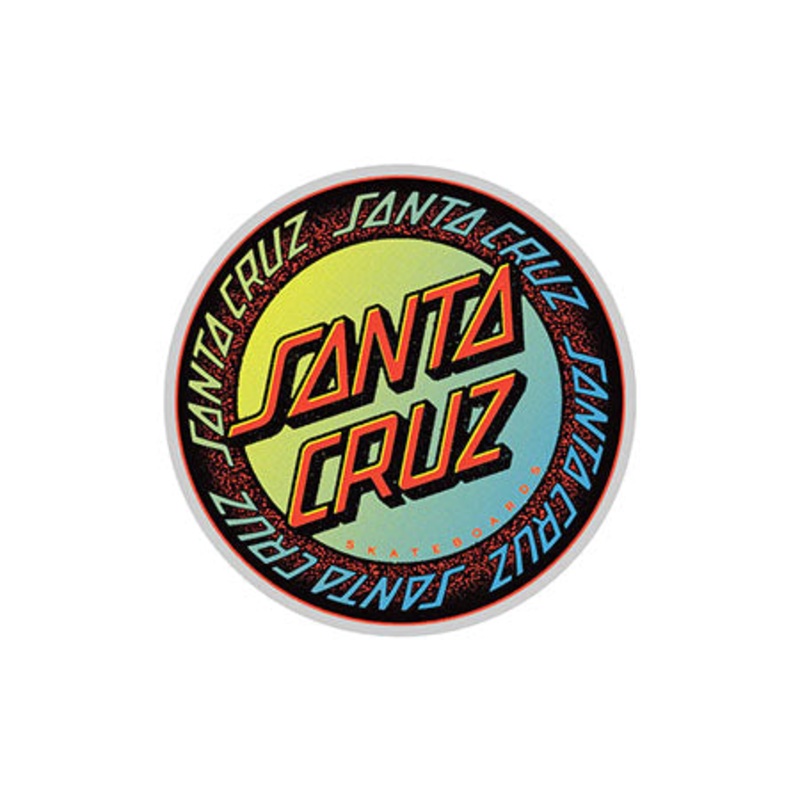 Santa Cruz Loud Ringed Dot Sticker Multi 4.2″