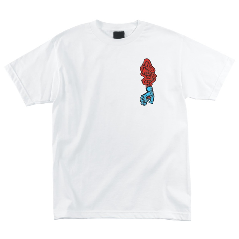 Santa Cruz Screaming Hand Scream T-Shirt White MD