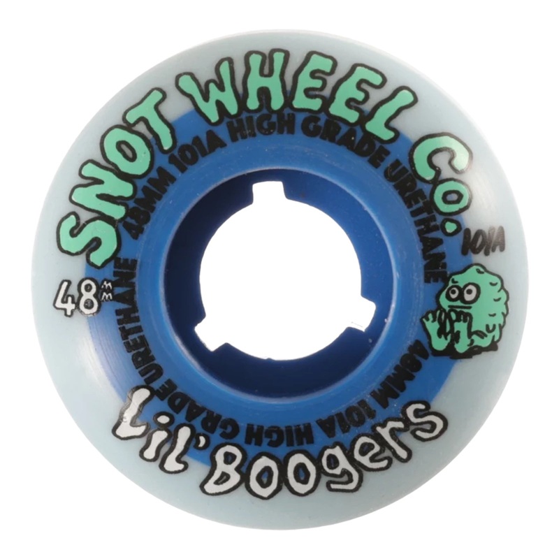 SNOT WHEEL CO. 48MM LIL’ BOOGERS BLUE CORE WHEELS | 101A 48mm