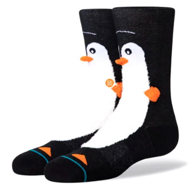 Stance Perry The Penguin Kids Socks Black Large
