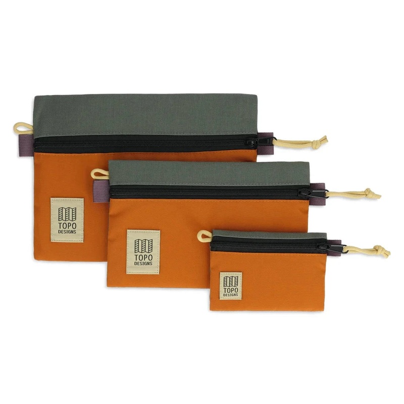Topo Designs Accessory Bags Beetle/Spice (Multiple Sizes) Micro
