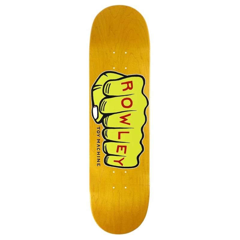 Toy Machine Rowley Fists 8.38″ Skateboard Deck 8.38″ WB 14.25″