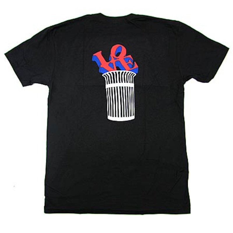 Traffic Skateboards Parks and Rec T Shirt Heather Black Extra Large