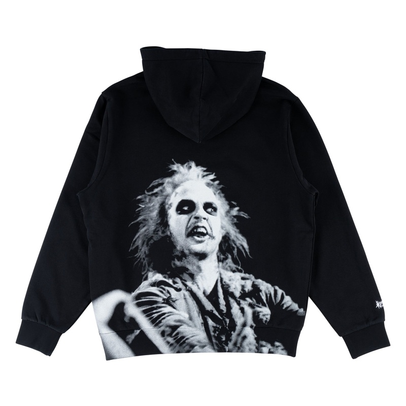 WELCOME X BEETLEJUICE QUALIFIED HOODED SWEATSHIRT Small
