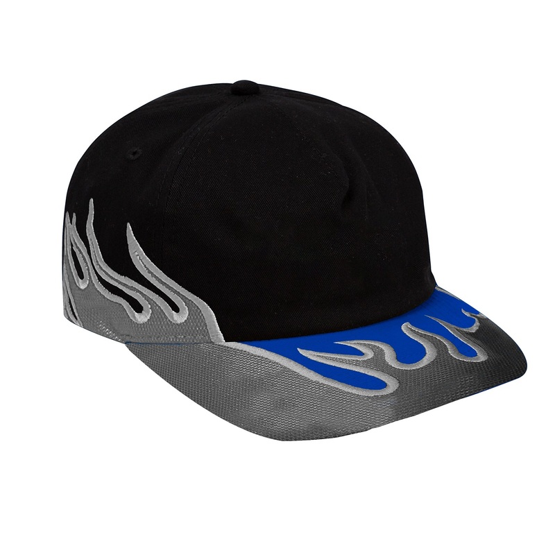 WKND Flame 5-Panel Hat Black