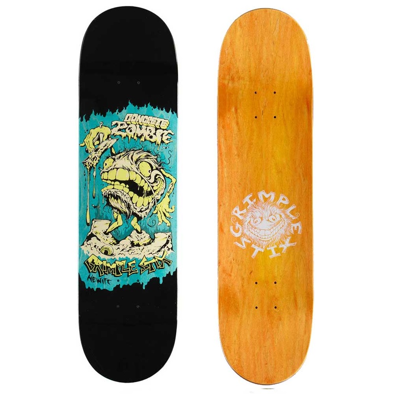 Anti Hero Grimple Stix Hewitt Spaced Out Skateboard Deck 8.28″ Deck Only 8.28