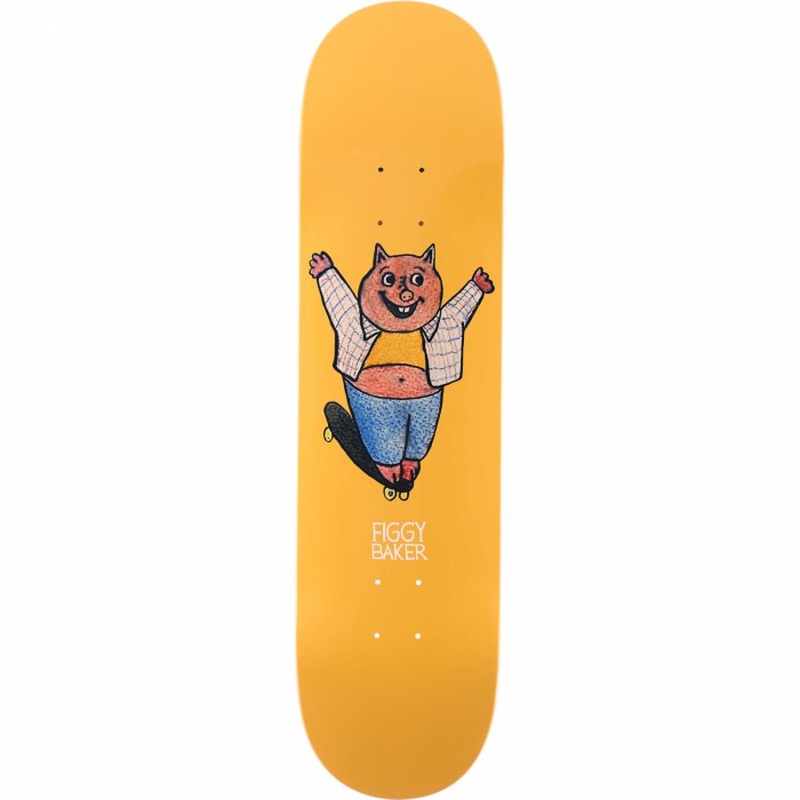 Baker Figueroa Our Furry Friends B2 8.25″ Skateboard Deck Deck