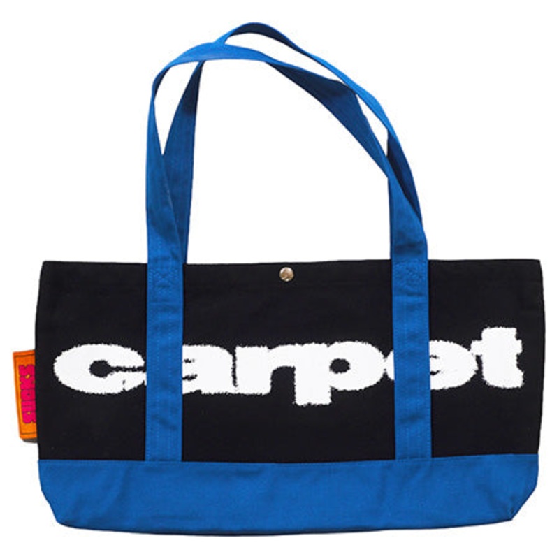 Carpet Company Carpet Tote Bag Black/ Blue One size fits all