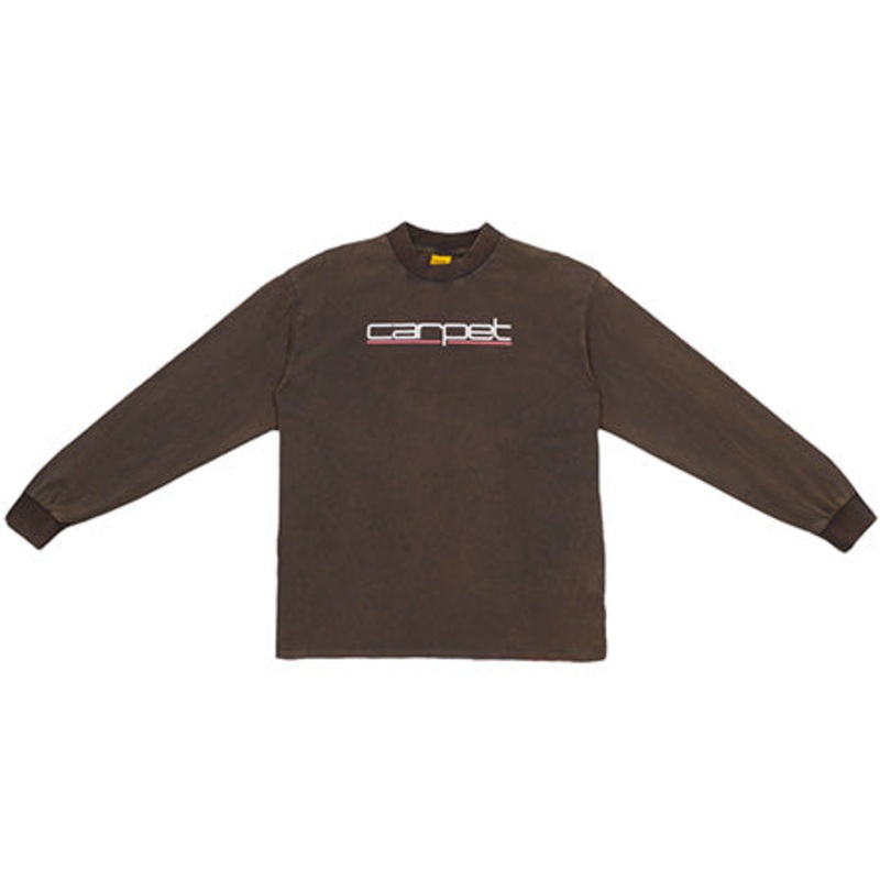 Carpet Company Laser Long Sleeve T Shirt Brown Large