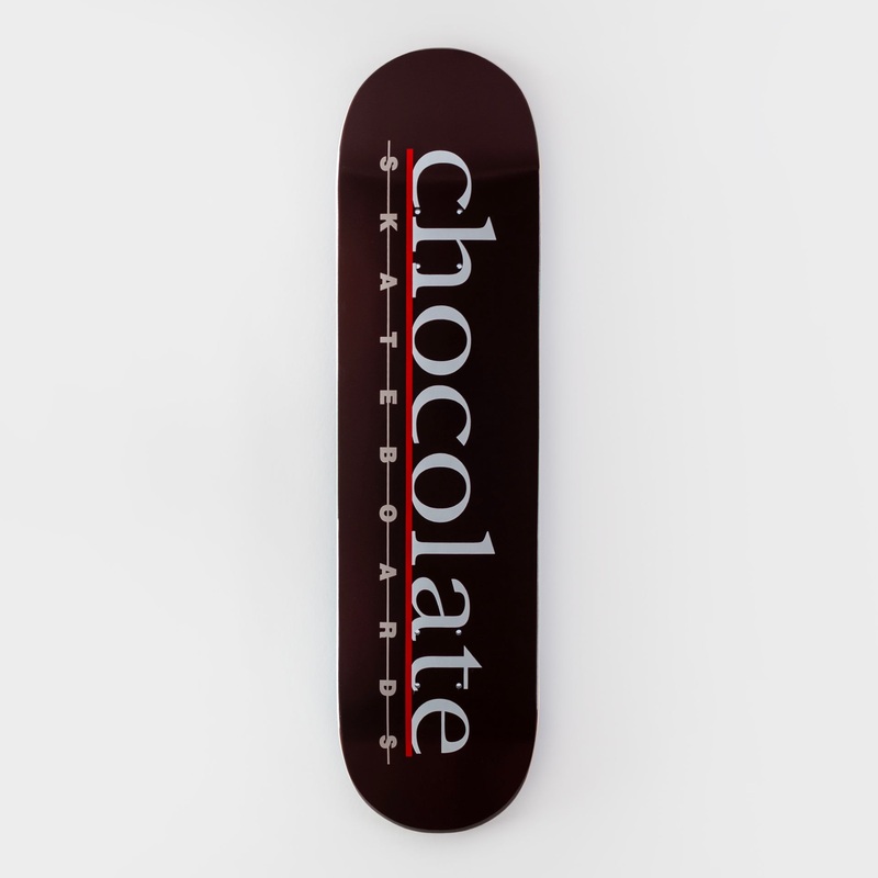 Chocolate 8″ The Bar Logo James Capps Deck – Brown